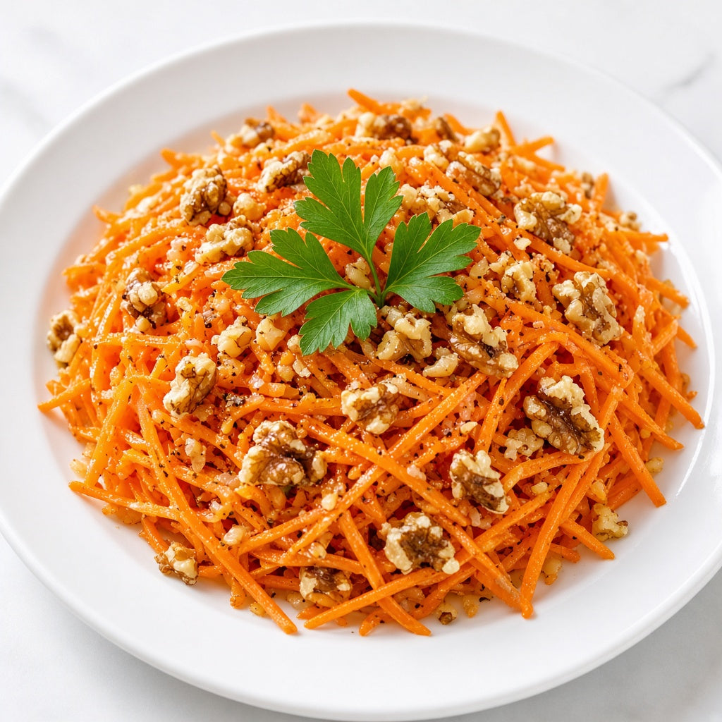 Fresh amazake carrot rapée
