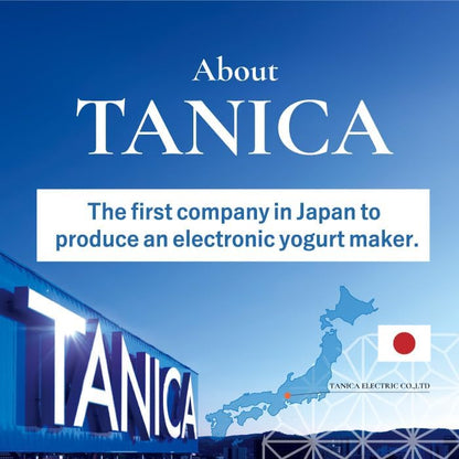 TANICA YOGURTiA Fermented Food Maker (1.1L, White, Made in Japan) - Yogurt, Miso, Amazake, Soy Sauce Koji, 2 Glass Pots + Onsen Eggs Stand + Recipes