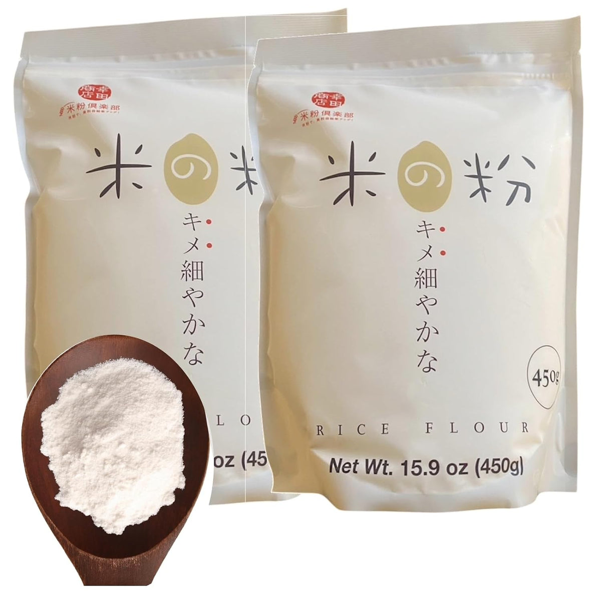 Komeko White Rice Flour 450 g (1 lb) – Gluten-Free, Milled in Japan