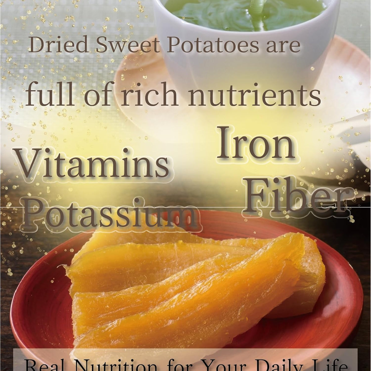 Hoshiimo Dried Sweet Potato 63 g (2.2 oz) – Beniharuka from Ibaraki, No Added Sugar