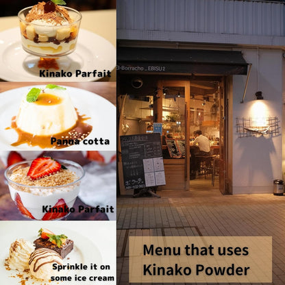 Kinako Roasted Soybean Flour 500 g (1.1 lb) – Direct-Fire Roasted, Made in Japan