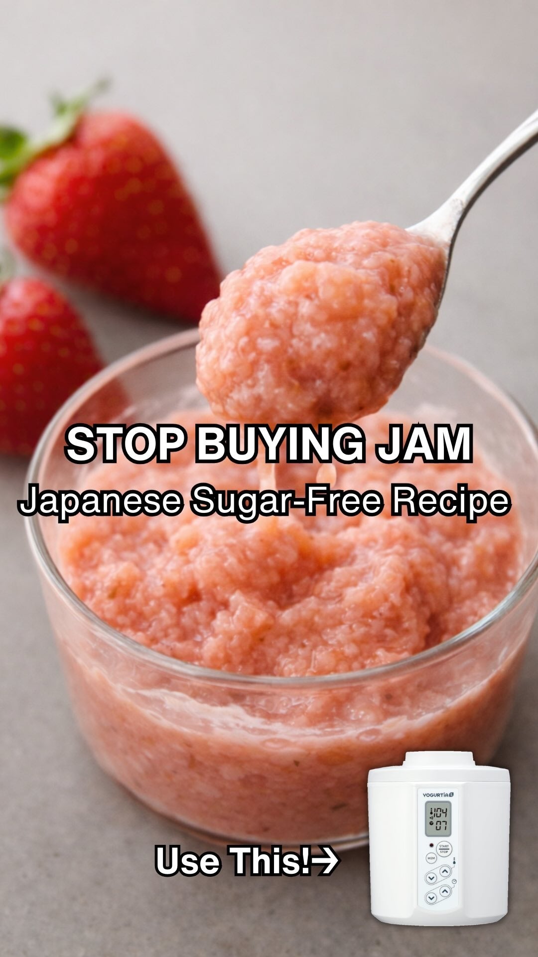 STOP BUYING JAM Japanese Sugar-Free Recipe